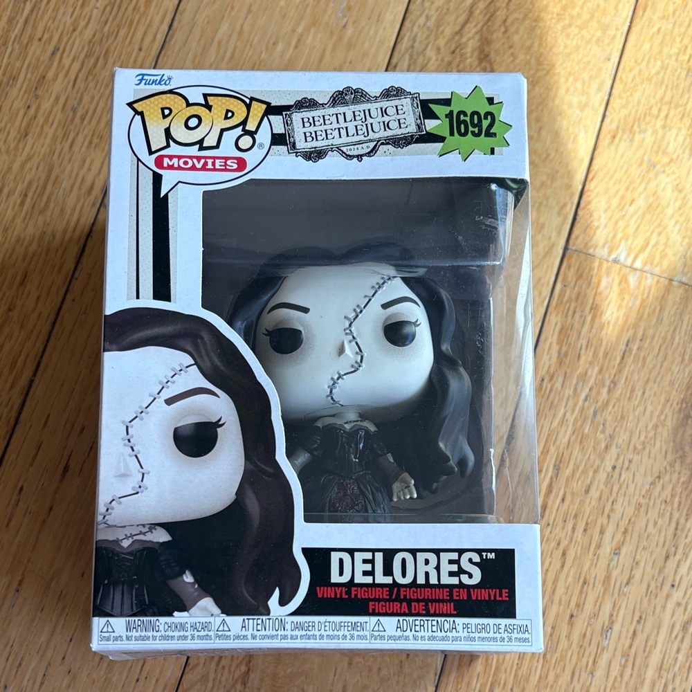 Funko Pop! Beetlejuice Dolores Black and White Vinyl Figure
